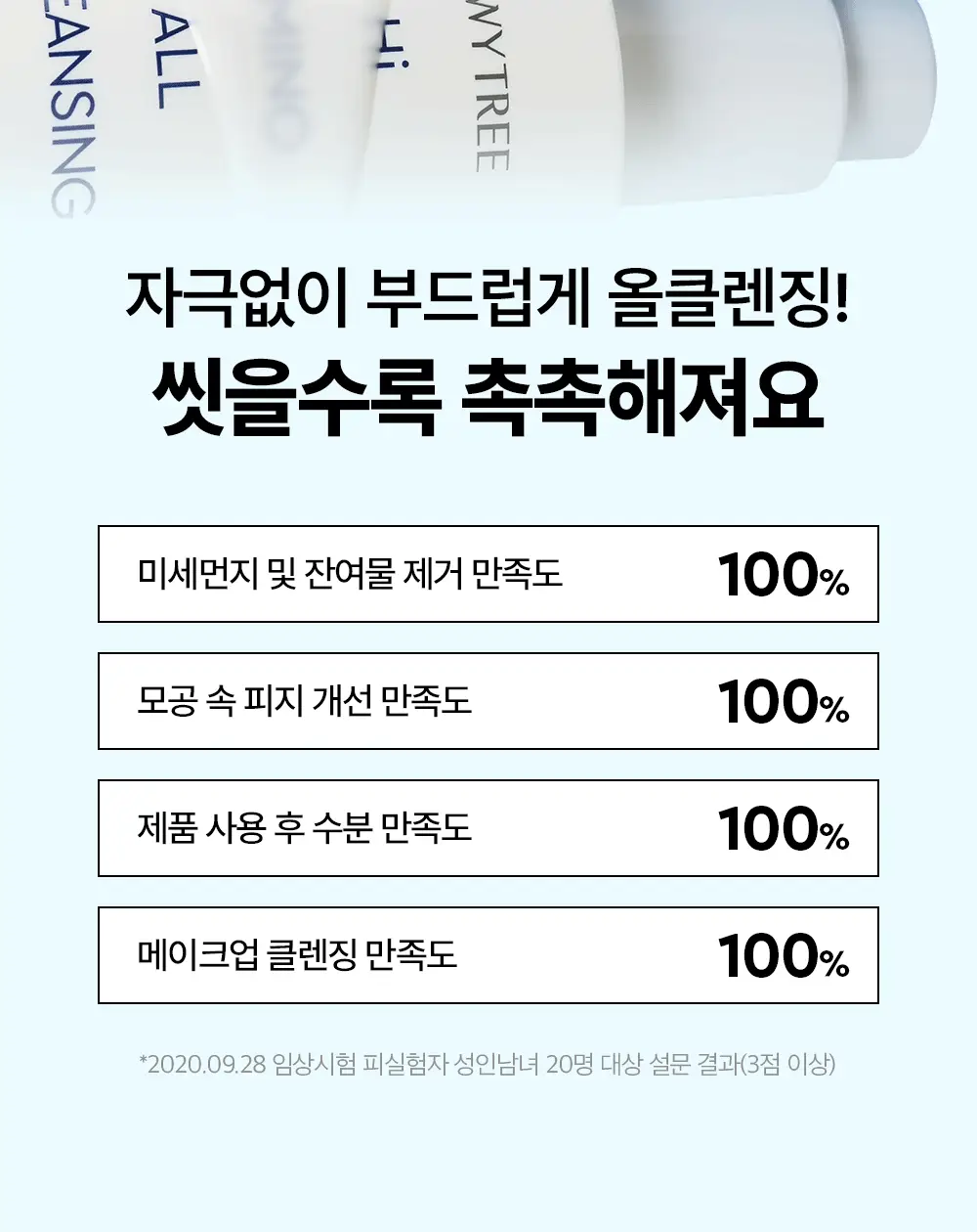 [모공/피부결개선] 듀이트리 하이 아미노 올 클렌징 밀크 200ml 상세페이지 9
